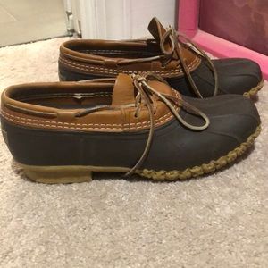 L L Bean duck boots